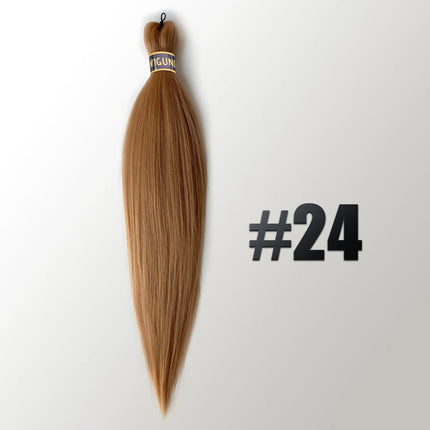 EZ Pre-Stretched Braiding Hair Flame Retardant Synthetic Hair for Women Easy Braids Hair Extensions for Box Braids Twist Crochet