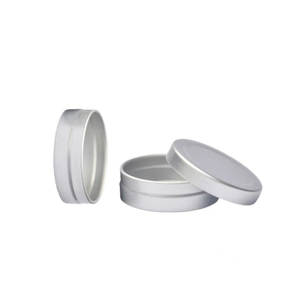 20 30 50pcs 15g Aluminum Empty Round Cosmetic Jars Container Fit Balm Spices Cosmetic Cream DIY Travel Storage Small Metal Box