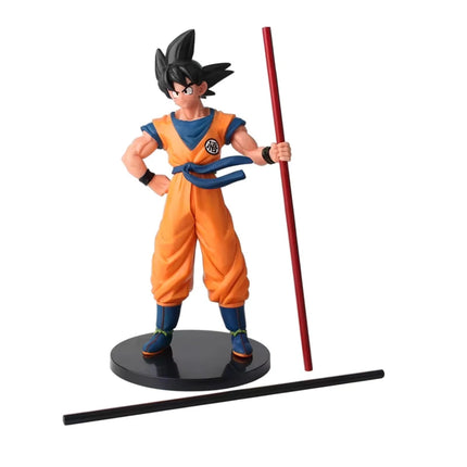 Anime Figure Dragon Ball Son Goku Super Saiyan 22cm Goku DBZ Action Figure Model Gifts Collectible Figurines for Kids