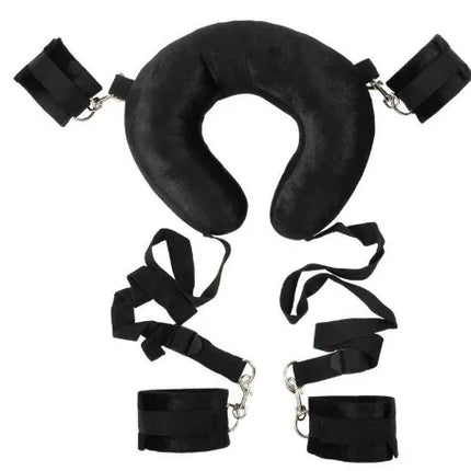 Many Kinds of Bondage Kit BDSM Shoulder Sex Swing Adjustable Love Slings Ankle Cuffs Neck Pad,Open Leg,SM Bed Restraints