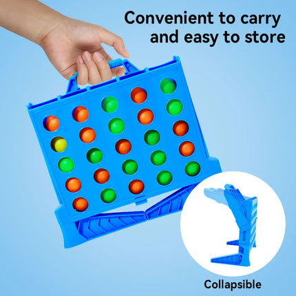 Desktop Puzzle Double Player Catapult Fun Quadruple Ball Mini Competitive Finger Projection Game Toy Party Board Game