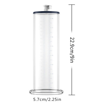 Penis Enlargement Replacement Bottle Penis Pump Cylinder Accessories for Dick Extender Enhancer Exerciser Trainer Sex Toys Men
