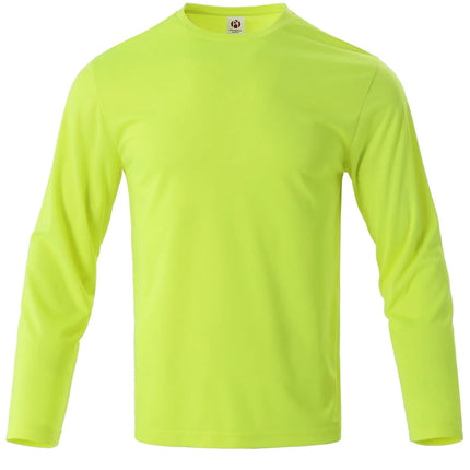 Men's Casual Plain T-shirt Men's Long-Sleeved Fashion Fitness Long-Sleeved T-shirt Men's Blouse