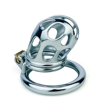 FRRK Steath Lock Steel Chastity Belt, Hex Screw Lock Cock Cage, Male SM Chastity Device Bound To Prevent Cheating Adult Men Gay