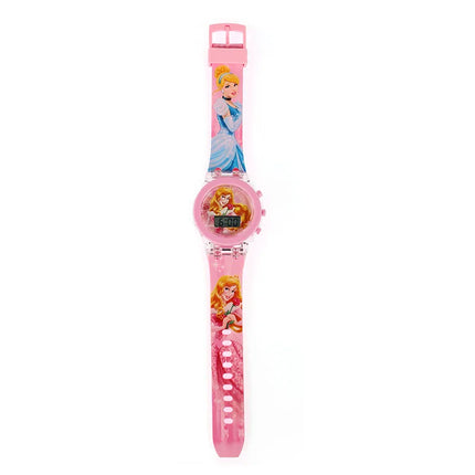 Anime Flash Light Hello Kitty Kids Watches For Girls Cartoon Spiderman Children Watch Boys Student Digital Clock Toys Gifts