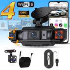 4 Camera DVR / With 64G SD Card