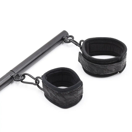 Restraints with Handcuffs Ankle Cuffs  Bondage Set for Couples Adults SM Games Sex Play Adjustable Spreader Bar Sex Toys Sex