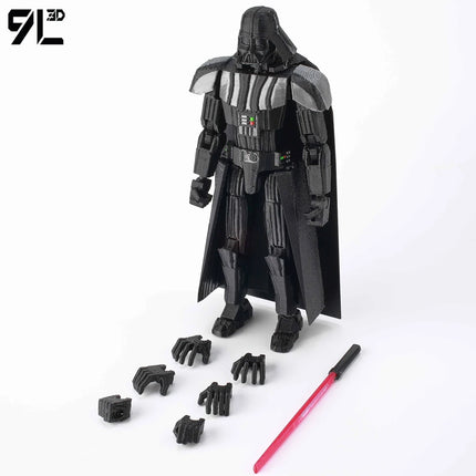 9L 3D Fantasy Warrior Character Model Horror Style Action Figure Desktop Display Collectible Toys Ornament Dummy13 Lueky13 Gifts