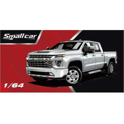 Small Car Diecast 1:64 Scale Silverado Pickup Truck Alloy Car Model Static Collection Decorated Holiday Gifts Toys