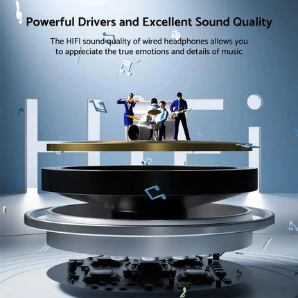 For Samsung Headphones HiFi Surround Sound In-ear USB Type C/3.5mm With wire control Wired Earplugs For Galaxy S24 S23 S22 Ultra