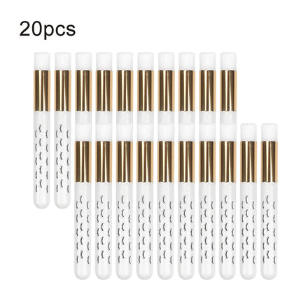 5/20/50pcs Eyelash Cleaning Brush Lash Shampoo Brush for Eyelash Extensions Peel Off Nose Pore Blackhead Remover Makeup Tool