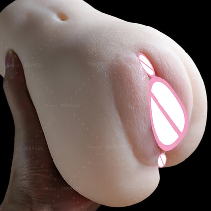 Sex Toys for Men Realistic Artificial Vagina 3D Pocket Pussy Real Vagina Sextoys Silicone Adult Product Male Masturbators Cup