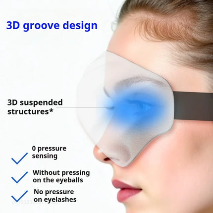 Dreamlight 4Spro Airbag Eye Mask Silk Texture Shading Sleep for Adult Eye Fatigue Sleeping Portable Blindfold Eye Mask