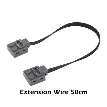 Power Functions Servo Train Motor Battery Box Switch Light IR Remote Control Receiver Technical Parts Set Building Blocks