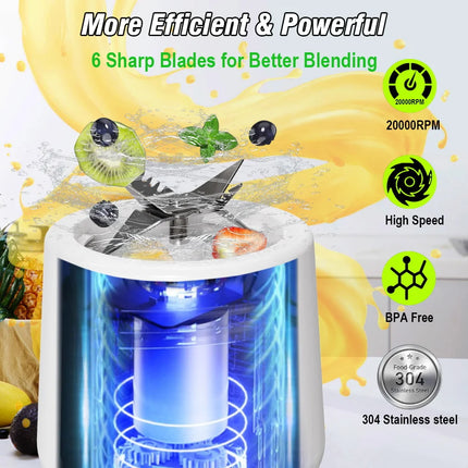 Portable Electric Juicer Small Household Rechargeable  Vegetables Fruit Blender Juice Cup For Juicing