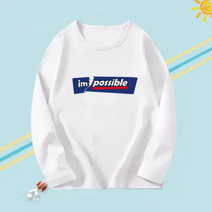 2024 Fashion T shirt Kids New York City Graphic T shirt Harajuku Kawaii Boy Girl Long Sleeve Tops Tees