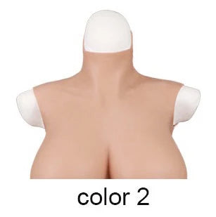 Dokier Silicone Breast Forms Fake Artificial Huge Boobs for Mastectomy Crossdresser Transvestite Sissy Drag Queen Cosplay Chest - TOYS-SUCE