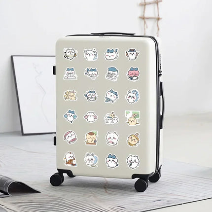 100pcs Chiikawa Stickers Cute DIY Waterproof Vinyl Scrapbook Water Cup Lovely Cartoon Anime Phone Case Sticker Kids Gift Toy