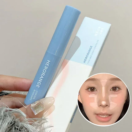 Full Cover Concealer Cover Stick Conceal Spot Blemish Cream Foundation Air Cushion Concealer Waterproof Face Contouring Makeup