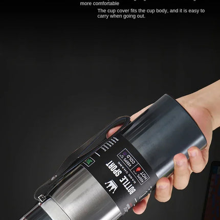 1L Thermal Water Bottle Keep Cold and Hot Water Bottle Thermos for Water Tea Coffee Vacuum Flasks Stainless Steel Thermos Bottle