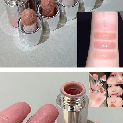 Liquid Blush Is Smooth Moisturizing Non Sticky Easy To Apply Natural Long Lasting Matte Finish Easy To Carry And Touch Up