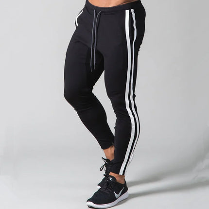 Customizable Skinny Pants Men Running Cotton Track Pants