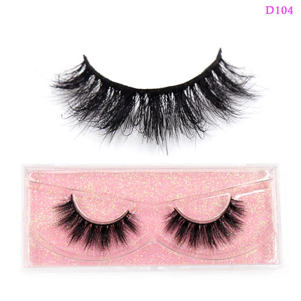 LEHUAMAO 3D Mink Lashes Makeup Eyelashes Fluffy Natural long fake lashes Full stripe reusable False Eyelash Extension 1 Pair