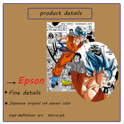 Japanese Anime Dragon Ball Poster Movie HD Canvas Print Goku Vegeta Frieza Painting Art Wall Picture Home Decor Background Gifts