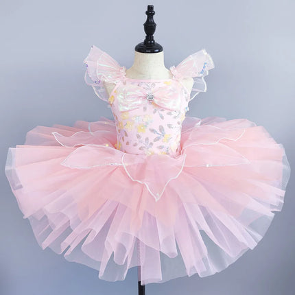 Children Ballet Dress Girls Clothing Summer Baby Ballerine Dance Costumes Party Girl Ballet Leotards Kids Dresses Tutu Vestidos