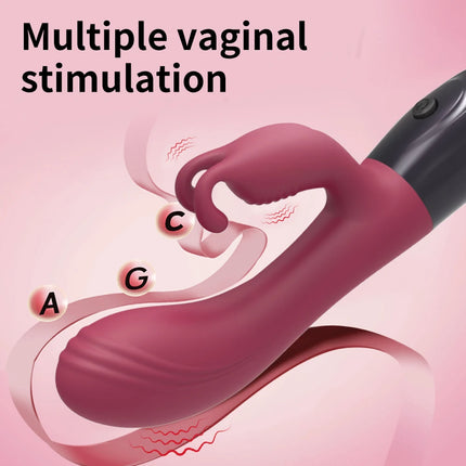 12 Modes Vagina Rabbit Vibrator for Women G-Spot Vibrator Clitoris Stimulator Female Masturbation Adult Goods Sex Toy for Women