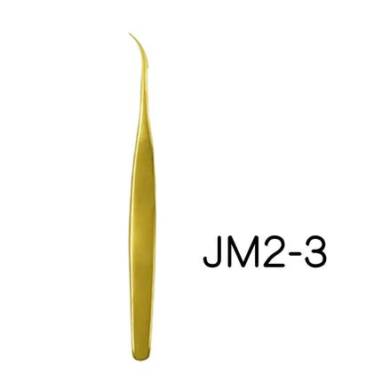 False Eyelash Tweezers For Fake Eyelashes Extensions Individual Curved Strip Lashes Eyebrow Hair Clip Tongs Nail Art Makeup Tool