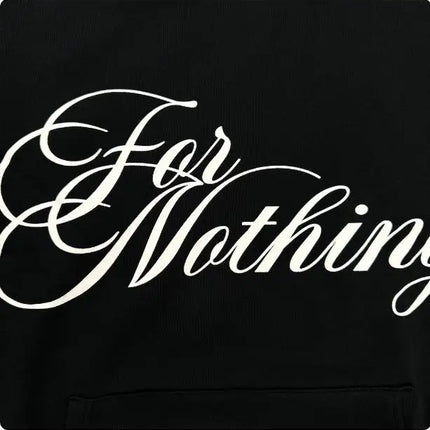 New Men Osamason Nine Vicious For Nothing Pullover Hoodies Hoody Hooded Sweatshirts Velvet Cotton Thick Fleece US E172