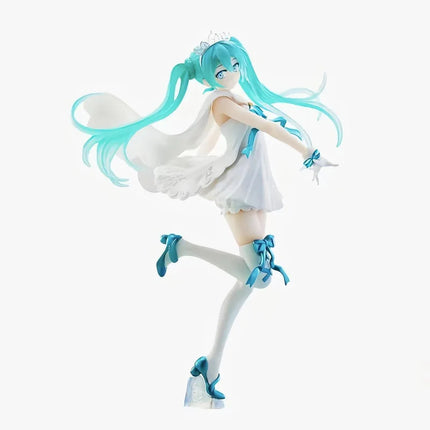 Hatsune Miku Figure Anime Girl Model Desktop Decor Collectible Doll Gift for Fans Future Vocaloid Statue Japanese Kawaii Otaku