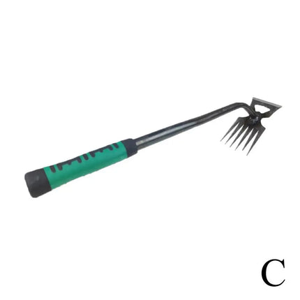 Puller Shovel 5/6/11 Tooth Weeding Removal Hand Gardening Loose Soil Tool 2 In 1 Garden Rake Manual Weed Grass Rooting Tool