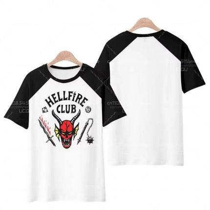 26 Hot Selling Adult Monster Cartoon Four Seasons Universal Printed Design Fashionable and Casual Versatile Soft Cotton T-shirt