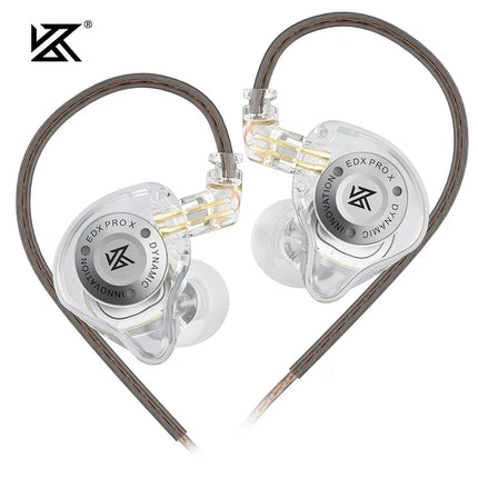 KZ EDX PRO X Dynamic Drive Earphone HIFI Bass Earbud DJ Sport Music Cancelling Headsets
