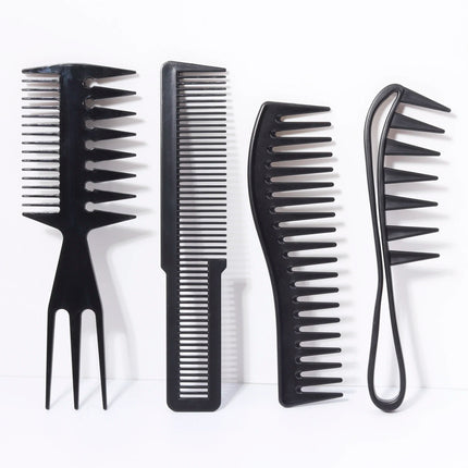 2/3/4-pcs comb set, suitable for curly, wet, wavy, thick hair, wigs, hair salons, hair styling tools, special for real hair wigs