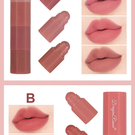Matte Lipstick Is Easy to Apply, Does Not Come Off, Is Waterproof, Sweat-Proof, Does Not Stick to Cups, Is Delicate and Long-Lasting, and Is Versatile for Everyday Use