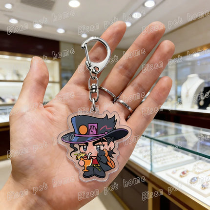 Cartoon Anime Chibi Keychain Accessories Bag Charms Keyrings Jewelry Fans Freinds Game Lovers Gifts