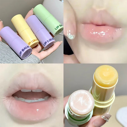 SHAQINUO Astaxanthin Lip Balm - Deep Moisturizing, Reduces Lip Lines, Fruity Fragrance, Say Goodbye to Chapped Lips