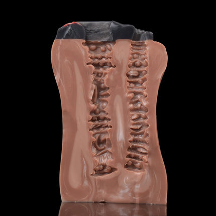 FAAK Color Mixed Ultral Soft Male Masturbator Silicone Fantasy Pussy Anal Stroker Erotic Fetish Stimulation Sex Toy for Men