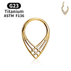 Gold Color 1 / China Mainland / 16G 1.2x8mm