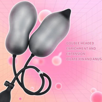 Inflatable Anal Plug Adult Sex Toy Dildo Pump Butt Plug Anal Dilator BDSM Sex Toy for Enjoying Sex Pleasure
