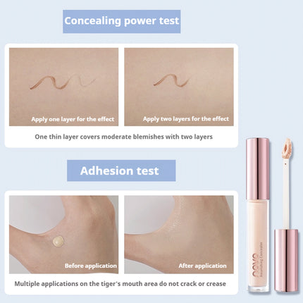 NOVO Concealer and Brightening Serum Corrects skin tone Covers imperfections Refines facial contours