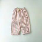 Rayure rose longue / 2T
