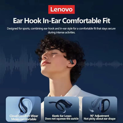 Original Lenovo XT55 OWS Bluetooth Sports Earphones Ultra Low Latency Gaming Headsets Stereo Music Earbuds Wireless Headphones