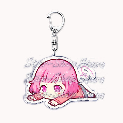 VIRTUAL SINGER Wonderlands Showtime Keychains Keyrings for Accessories Touya Emu Rui Akito Tsukasa Key Chain Jewelry Fans Gifts