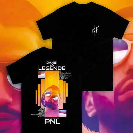 Le Monde Chico T Shirt PNL Album French Rapper Graphic Print T-shirt Men Women Hip Hop Fashion Short Sleeve Tee Shirt Streetwear