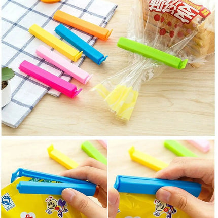 20PCS Random Color Versatile Kitchen Bag Clips Food Snack Organizer Tea Bag Seal Clip Kitchen Tools Durable and Reusable Tools