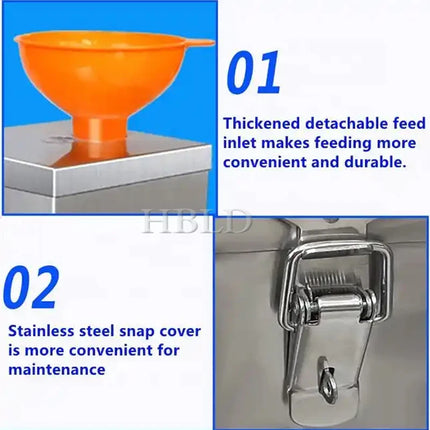 Professional Automatic Electric Garlic Peeler for Small Home & Restaurant Use - Efficient Kitchen Tool for Quick Prep